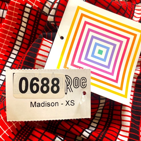 LuLaRoe “MADISON” SKIRT SIZE EXTRA SMALL (True to Size) 🌟NWT🌟 - Picture 7 of 11